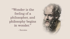 Socrates Quotes. Wonder is the feeling of a philosopher, and philosophy begins in wonder.